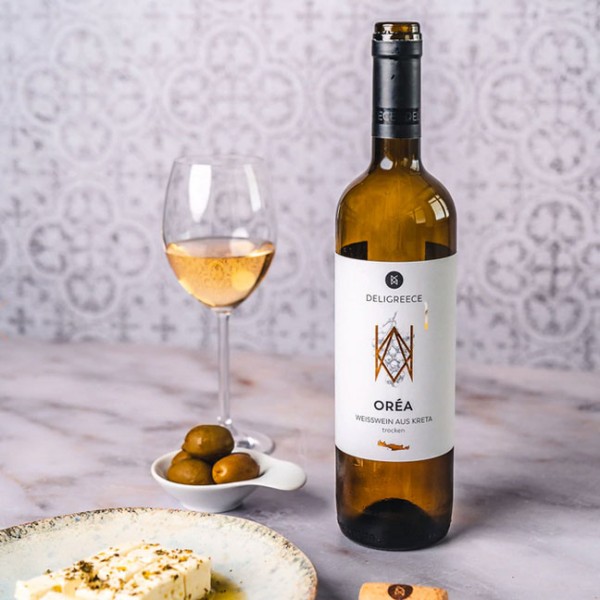 Oréa - Weißwein aus Kreta trocken 13,5% 0,75 L