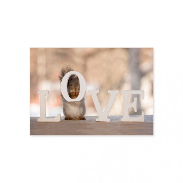 Postkarte "LOVE"