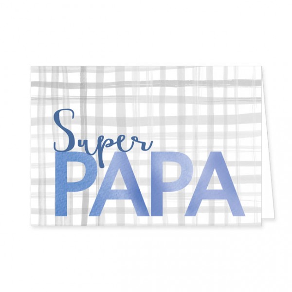 Doppelkarte "Super Papa"