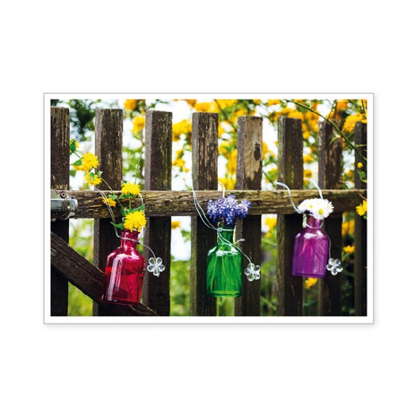 Postkarte " Gartengrüße "