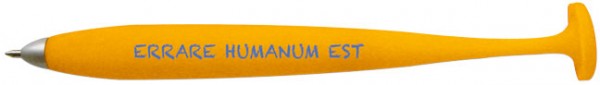 Magnetkugelschreiber "Errare humanum est"