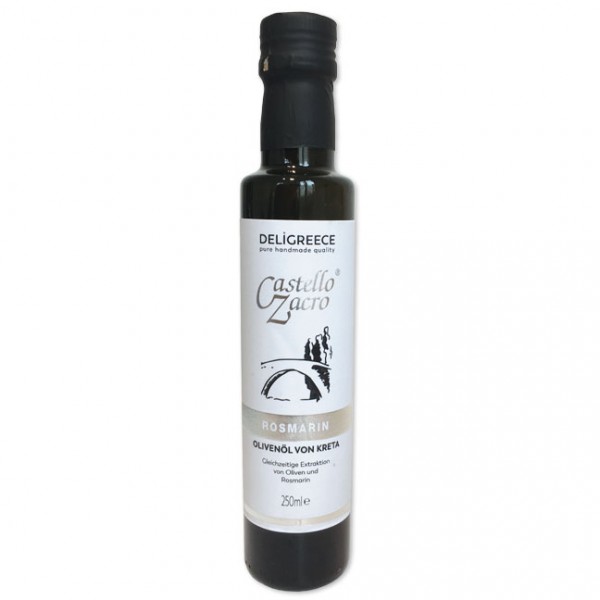 250 ml Rosmarin Olivenöl Castello Zacro