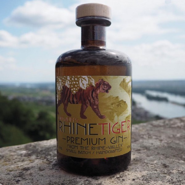 Gin Rhinetiger -Premium Gin- from the Rhine-Valley 43% 50cl