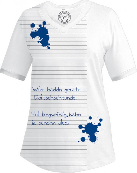 T-shirt "Doitschschtunde"