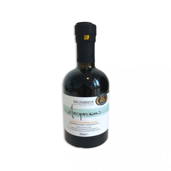 250 ml Natives Olivenöl, Archaelaion aus unreifen Oliven