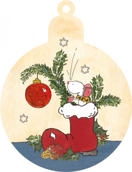 Geschenk-Anhänger "Tilda – Weihnachtsnascherei"