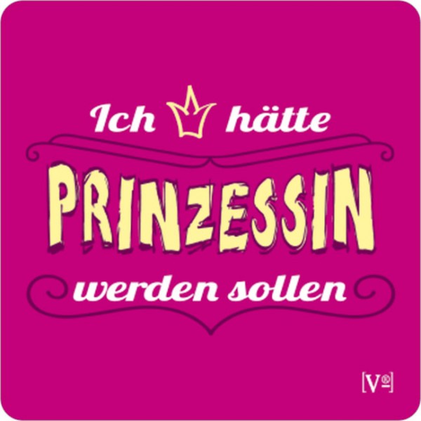 Kleine Handy-Putzi "Prinzessin wäre schön"